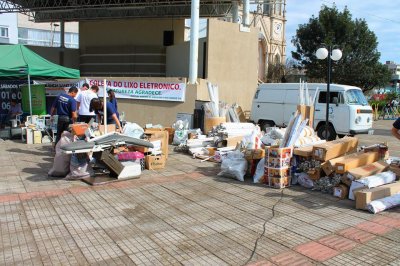 Coletas passadas foram sucesso de participação social (Prefeitura de Xaxim)