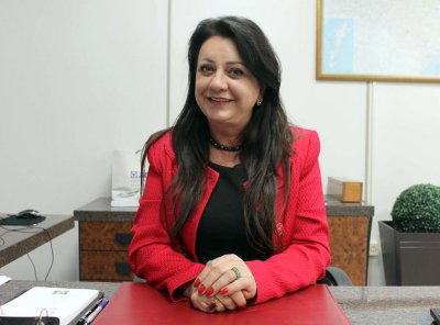 É a primeira vez que uma mulher assume o cargo na ADR de Chapecó (Foto: ADR Chapecó)