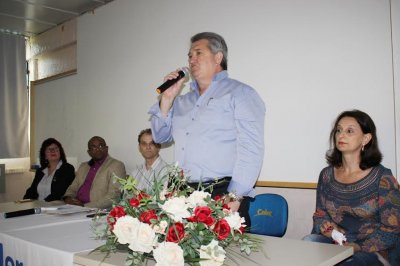Lírio Dagort destacou importância do SUAS para o Estado (Fotos: Prefeitura de Xaxim)