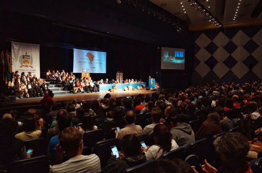  18º Encontro Mundial de Antropologia ocorreu de 16 a 20 de julho, na Universidade Federal de Santa Catarina (UFSC), em Florianópolis (Foto: Unochapecó)