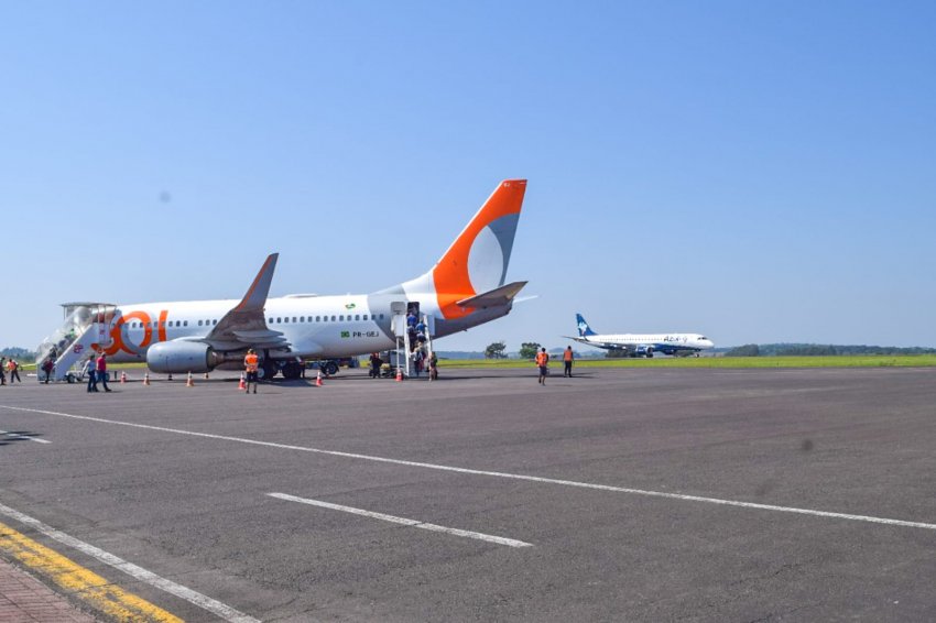 Aeroporto Serafim Enoss Bertaso contará com dez operações diárias de voos comerciais regulares a partir de outubro deste ano