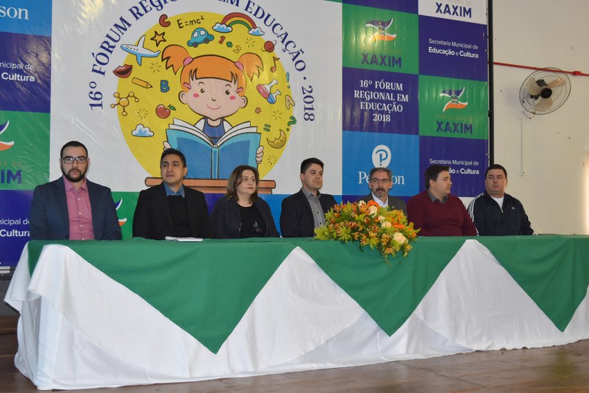 Evento ofereceu educação continuada e troca de experiências com profissionais renomados (Foto: Prefeitura de Xaxim)