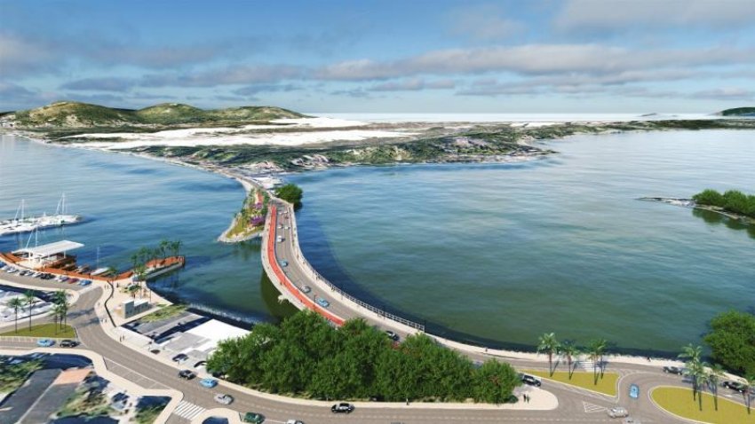 Construção da nova ponte da Lagoa da Conceição foi pela segunda vez liberada pelo TRF-4