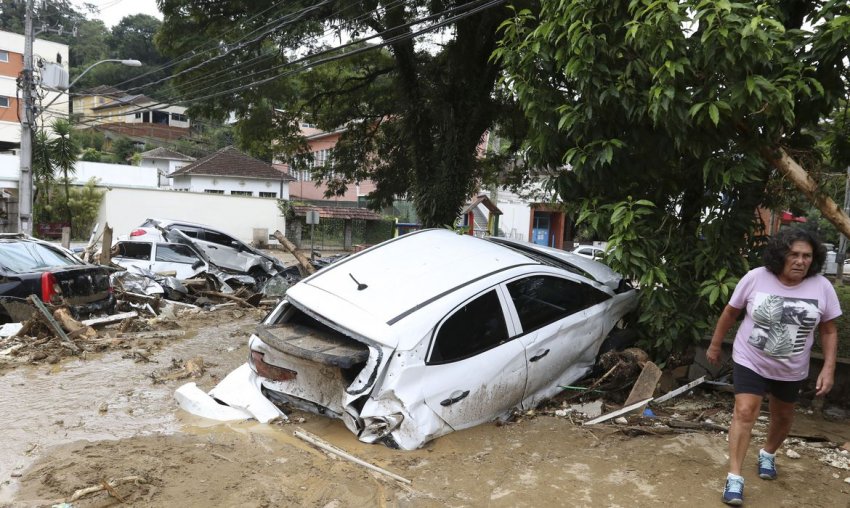 Petrópolis é uma das cidades cariocas mais atingidas pelas chuvas