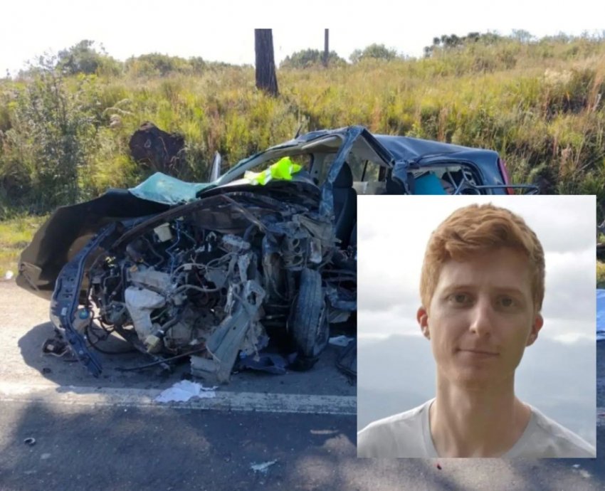João Pedro Garcia, de 25 anos, dirigia um Fiat/Uno, que colidiu com outras duas carretas em Curitibanos