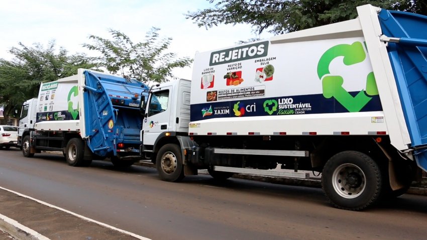 Novos veículos vão facilitar e melhorar a coleta de lixo no município
