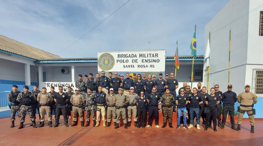 Objetivo foi capacitar os profissionais de segurança pública a operar em áreas fronteiriças do Brasil, por meio de ações planejadas e coordenadas