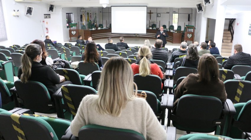 Café com Ciência aconteceu nesta terça-feira (08), na Câmara de Vereadores de Xaxim