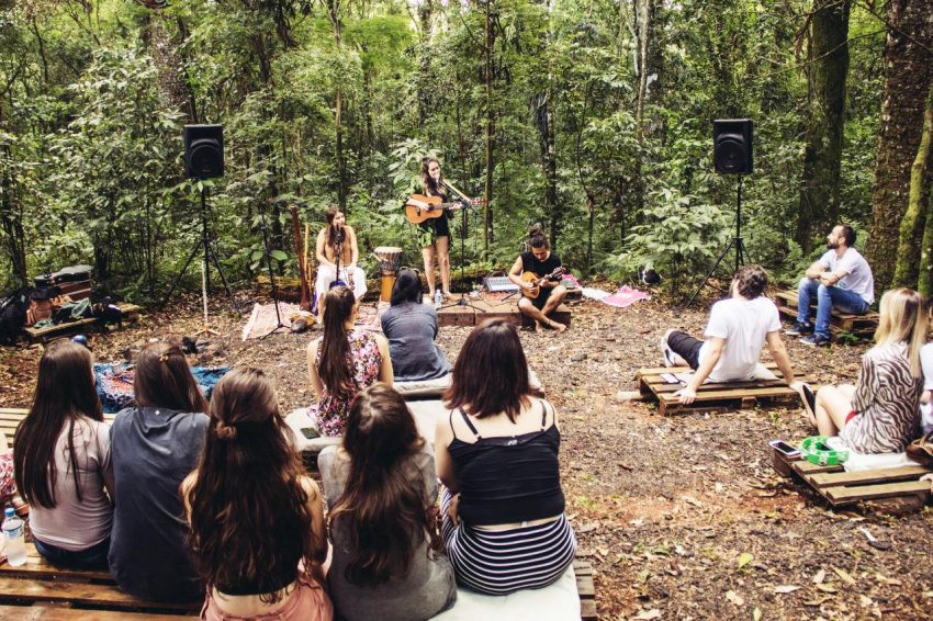Última intervenção de 2018 aconteceu no sábado (1º), no Eco Parque Sol Nascente, em Xaxim