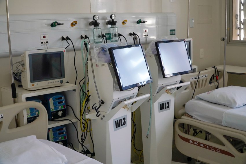 Os 50 respiradores darão fôlego às unidades hospitalares da região