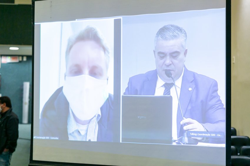 Em videoconferência, o ex-secretário da Casa Civil reiterou sua posição no caso, em depoimento à CPI dos Respiradores