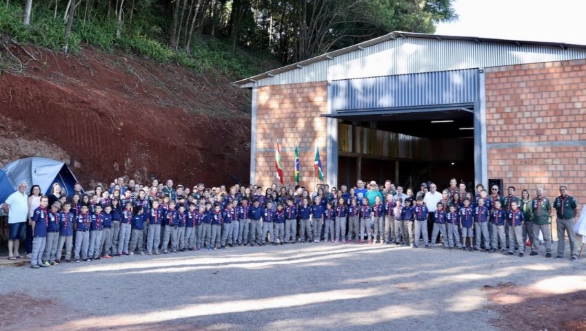 Grupo Áquila se destacou em nível de Brasil e recebeu reconhecimento pela dedicação dos escoteiros