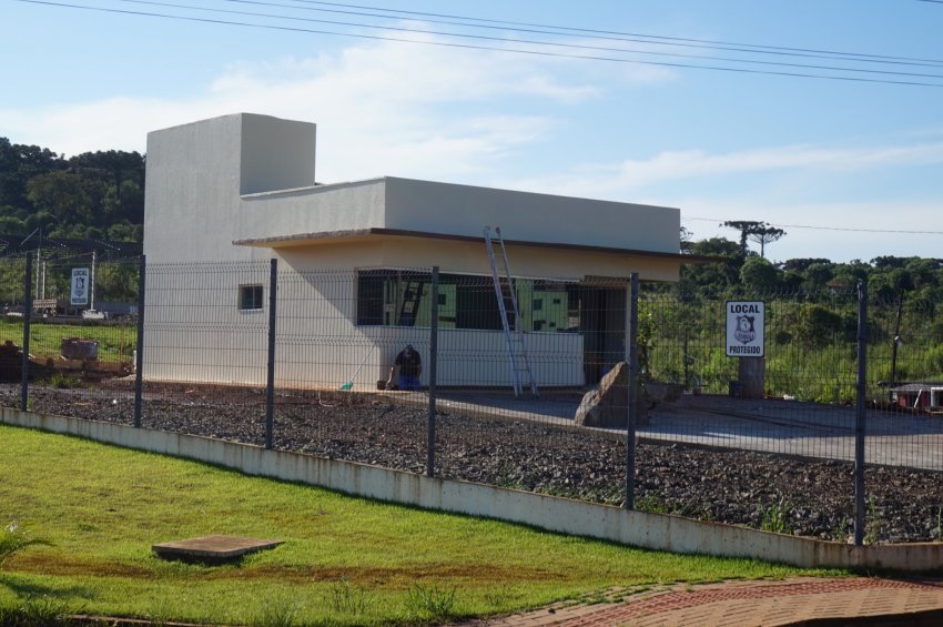 Base foi construída numa parceria entre a SACH, a Prefeitura de Chapecó e a comunidade (Foto: Prefeitura de Chapecó)