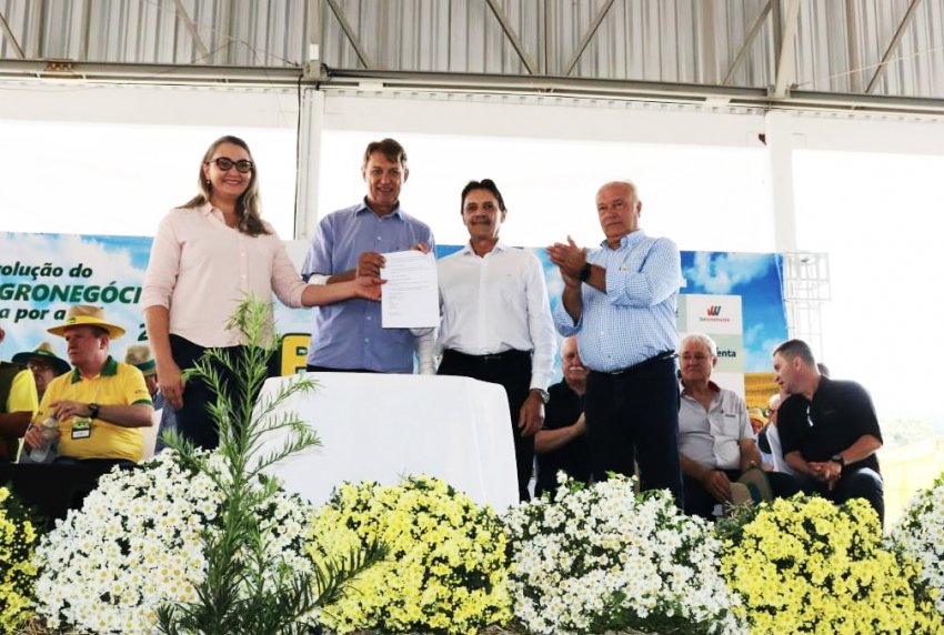 Nesta quarta-feira (29), a Secretaria da Agricultura de Santa Catarina lançou a nova edição do Programa Terra Boa na abertura da Itaipu Rural Show