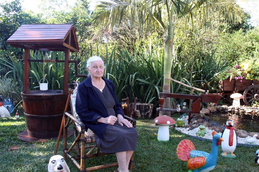 Em 2015, aos 87 anos, Dona Inês concedeu uma entrevista ao LÊ NOTÍCIAS (Foto: Arquivo/LÊ)