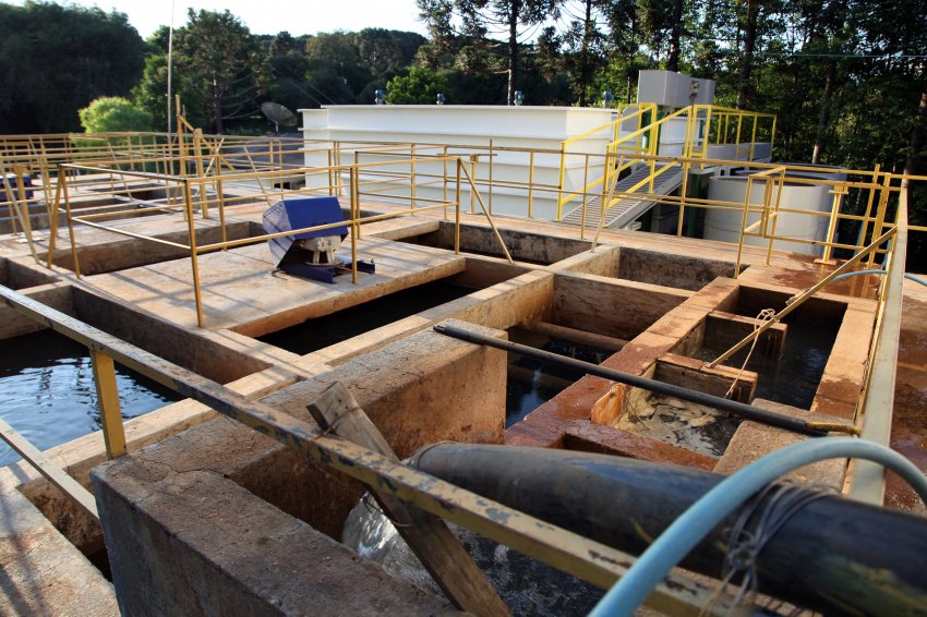Estação de Tratamento de Água da Vila Diadema faz captação de água do rio Jacu