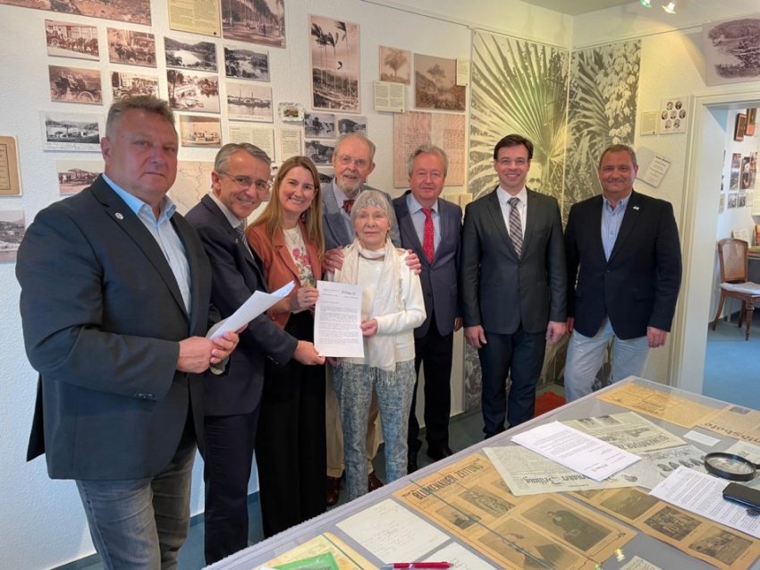 Uma das principais medidas após a formalização do acordo seria a revitalização do Blumenau-Museum Hasselfelde