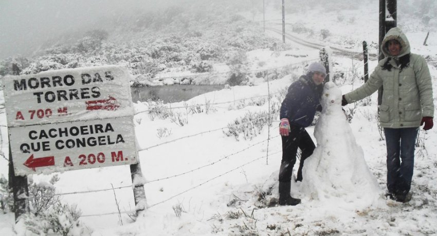 Meteorologistas da Epagri/Ciram desmentiram boato de que o inverno de 2018, em Santa Catarina, será o mais rigoroso dos últimos 100 anos  (Foto: Divulgação/LÊ)