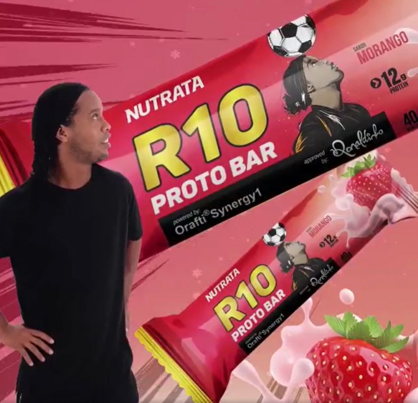 Nutrata fechou parceria com Ronaldinho Gaúcho