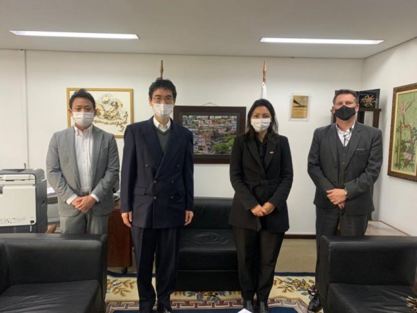 Reunião ocorreu no Consulado do Japão em Curitiba (PR)