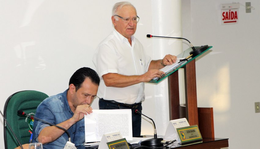 Presidente Vidal Simon falou, na Tribuna da Câmara, sobre a Conferência do Idoso